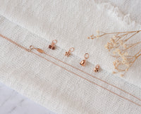Flickering Flower Pendant - Rose Gold