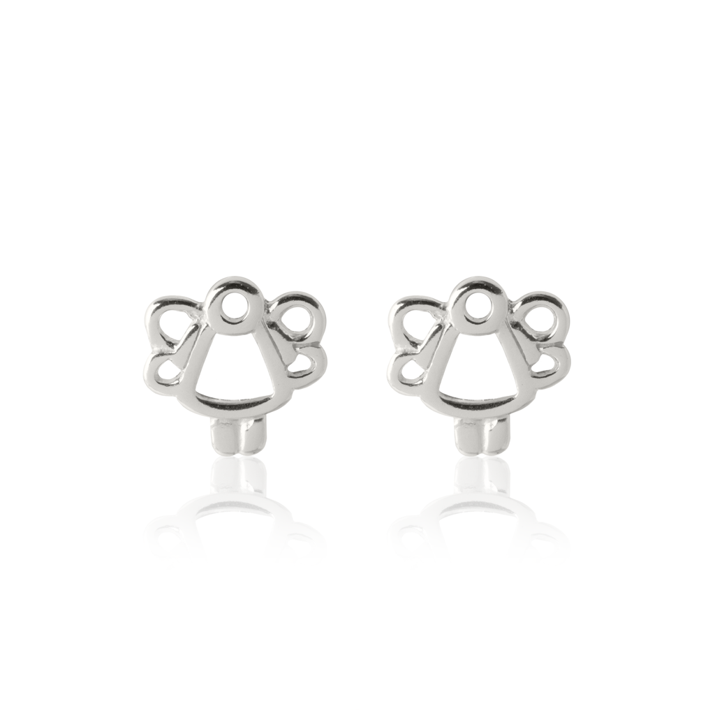 Sterling Silver Angel earrings for girl's
