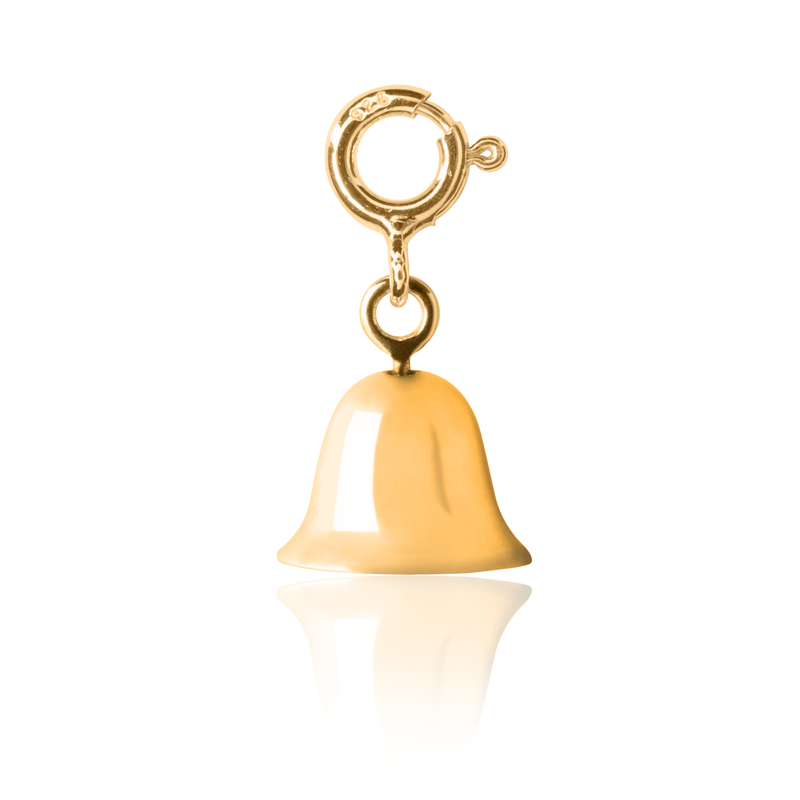 Kid's Bell Charm - Kid's charms in Gold