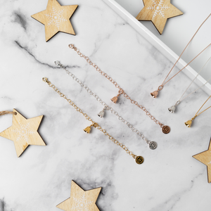 Twinkle Bell Charm - Yellow Gold