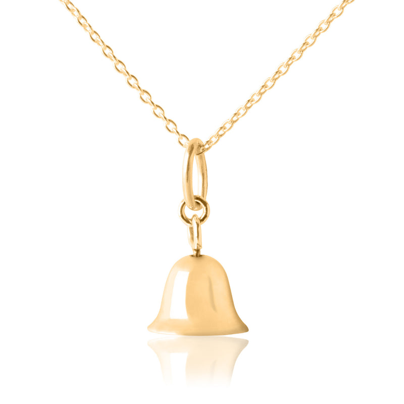 Twinkle Bell Pendant & Necklace - Gold