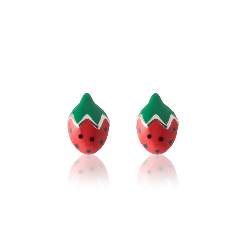 Striking Strawberry Earrings